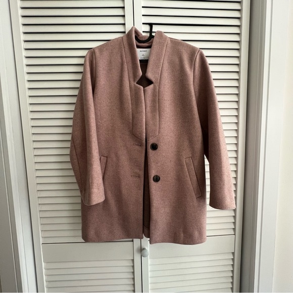 Old Navy Jackets & Blazers - Old navy pink wool coat